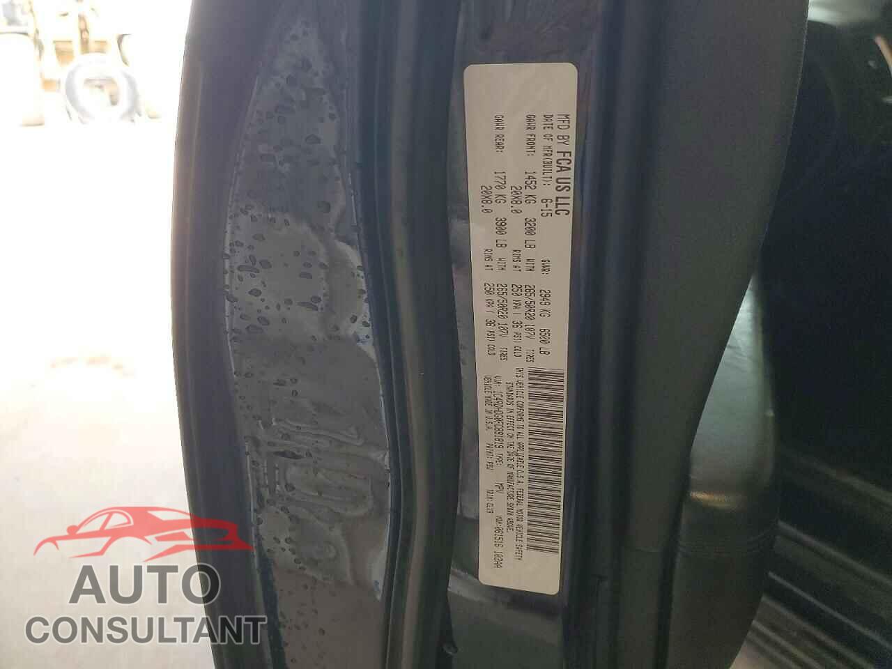 DODGE DURANGO 2015 - 1C4RDHDG0FC891819