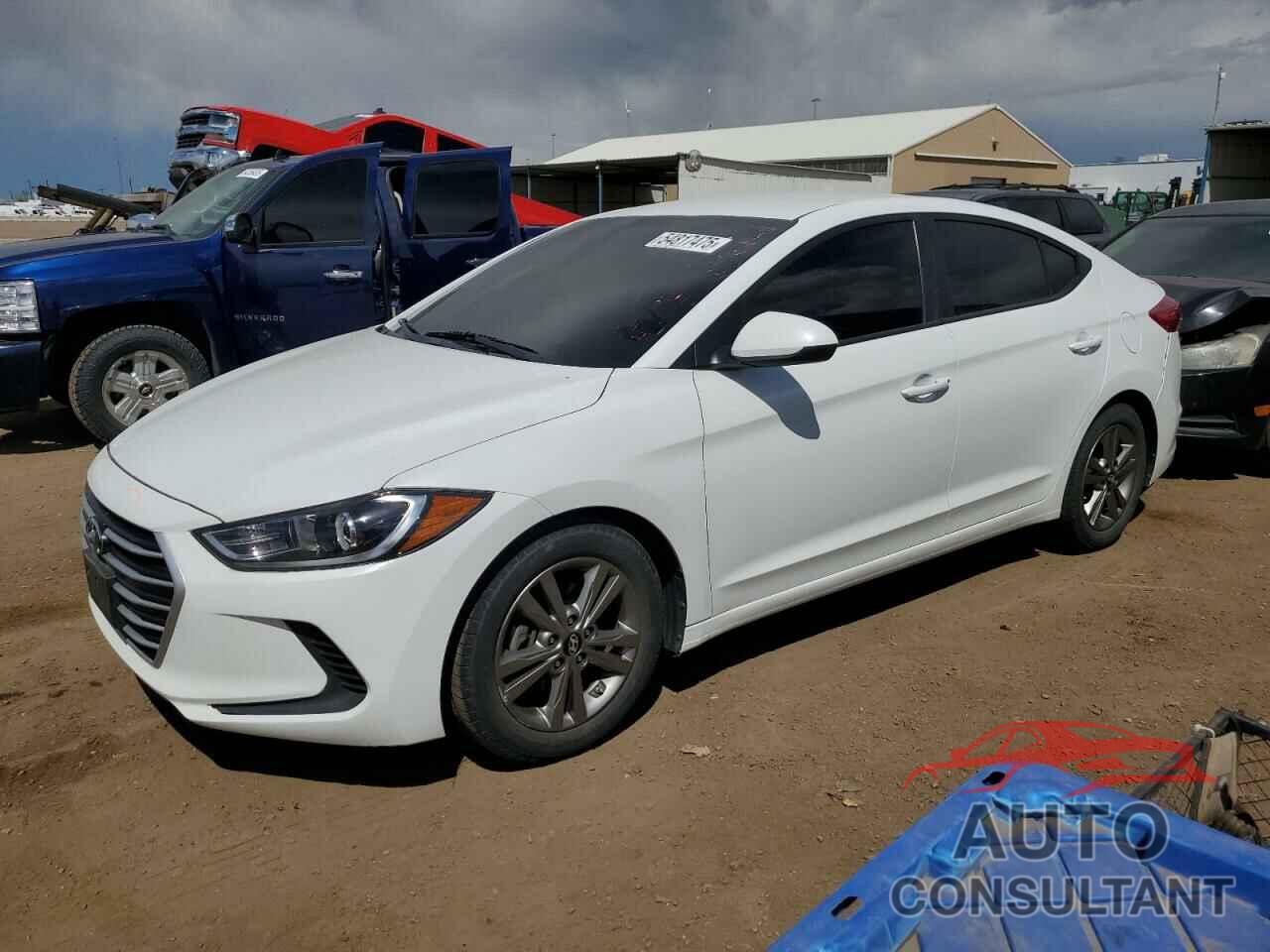 HYUNDAI ELANTRA 2018 - 5NPD84LF9JH315644