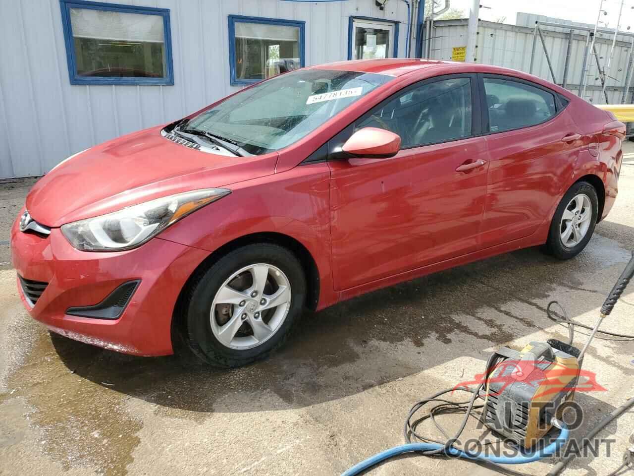 HYUNDAI ELANTRA 2014 - KMHDH4AE3EU201138