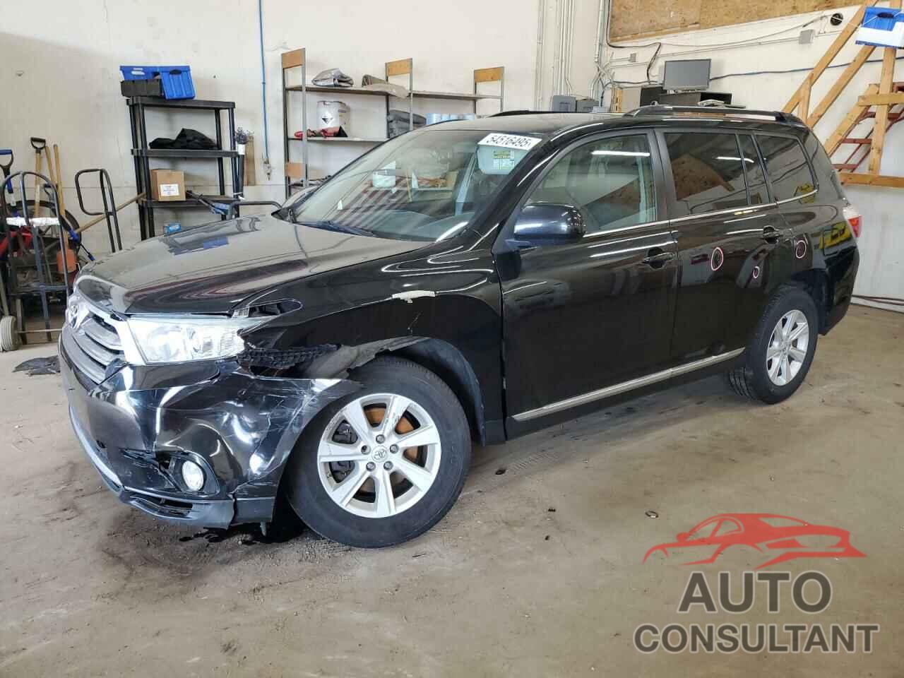TOYOTA HIGHLANDER 2013 - 5TDBK3EH9DS213437