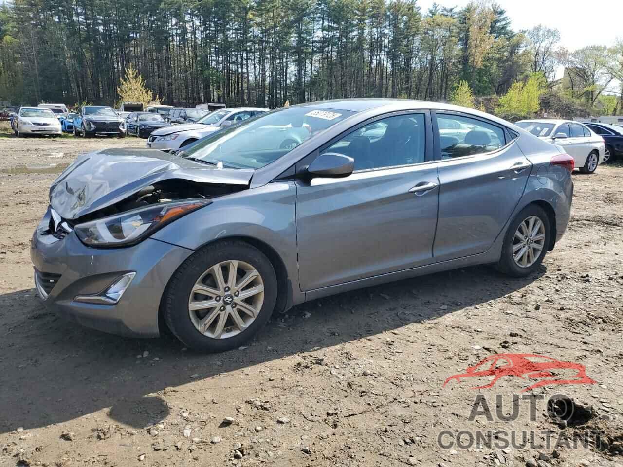 HYUNDAI ELANTRA 2016 - KMHDH4AE3GU571962