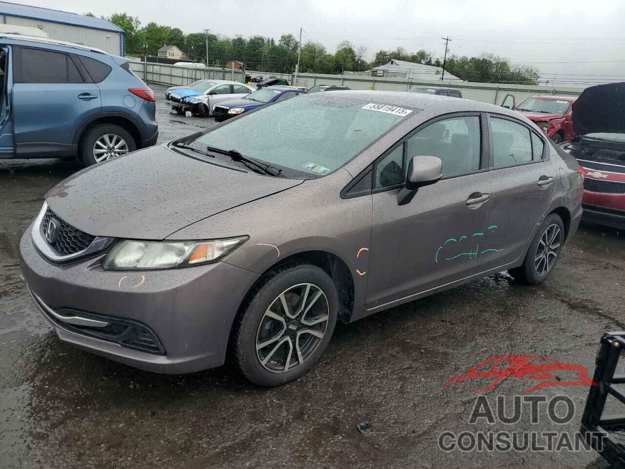 HONDA CIVIC 2013 - 19XFB2F59DE295602