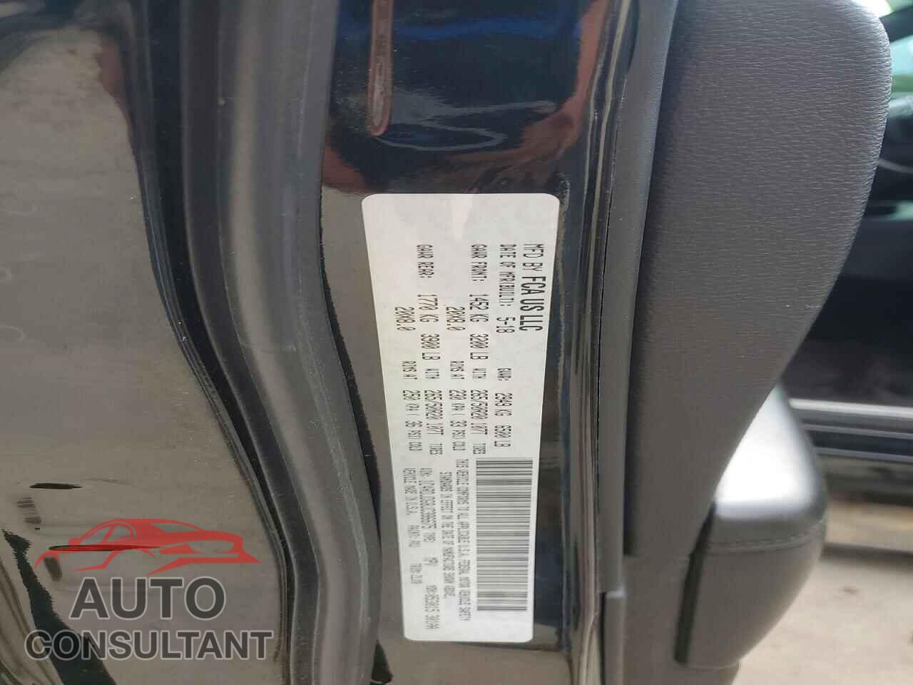 DODGE DURANGO 2018 - 1C4RDJDG8JC386675