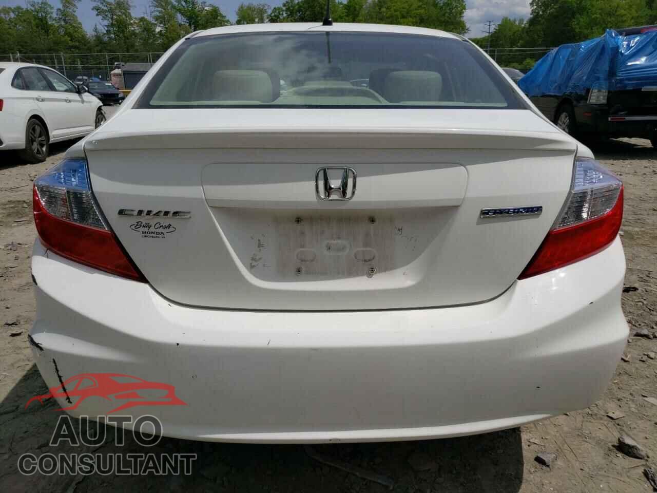 HONDA CIVIC 2012 - JHMFB4F34CS010616