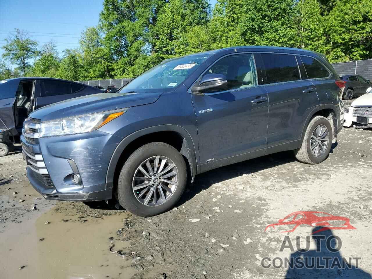 TOYOTA HIGHLANDER 2019 - 5TDJGRFH8KS056687
