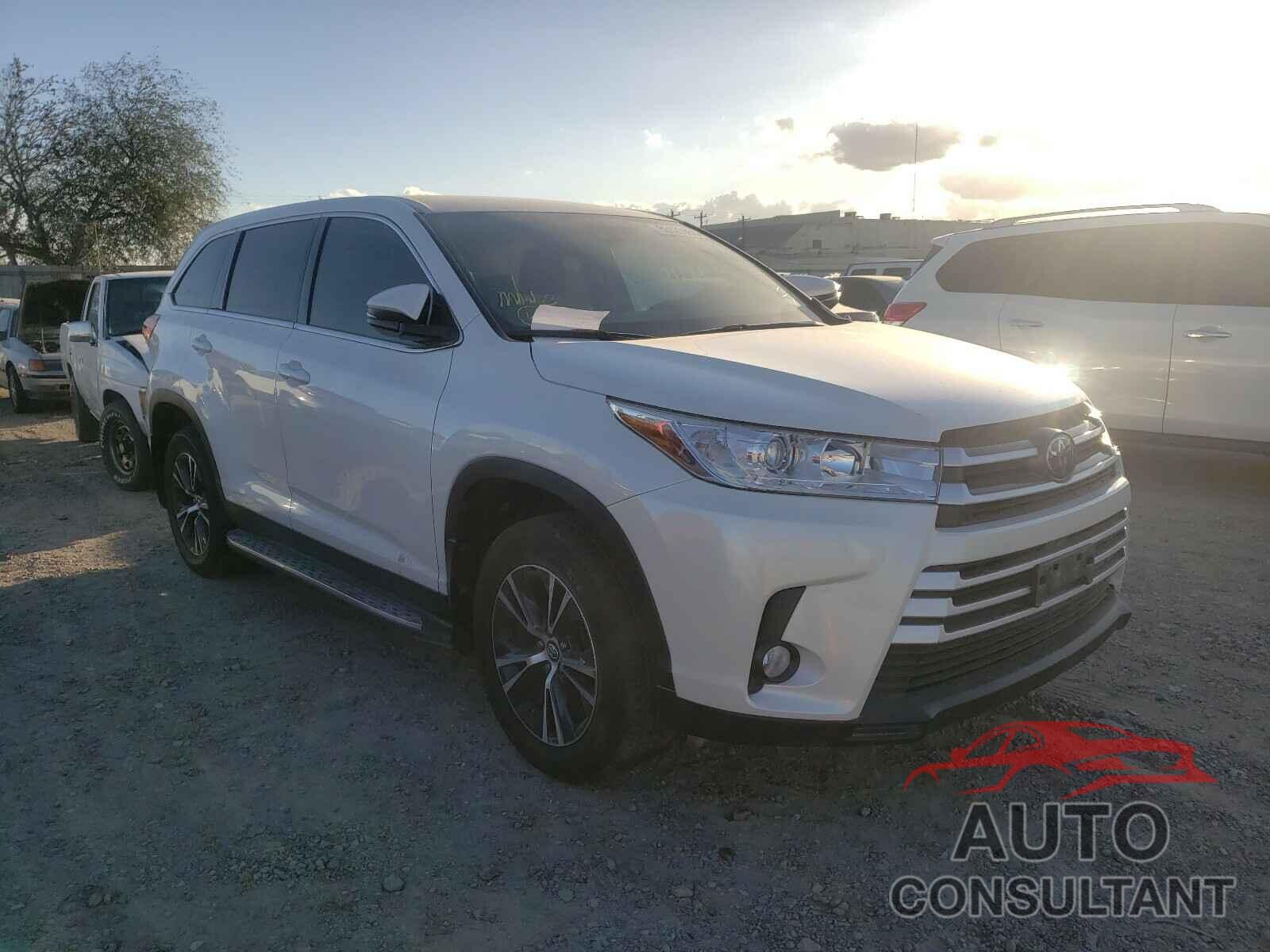 TOYOTA HIGHLANDER 2019 - 5TDZZRFH6KS315433