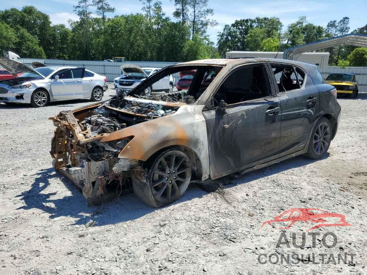 LEXUS CT 200 2012 - JTHKD5BH1C2081837