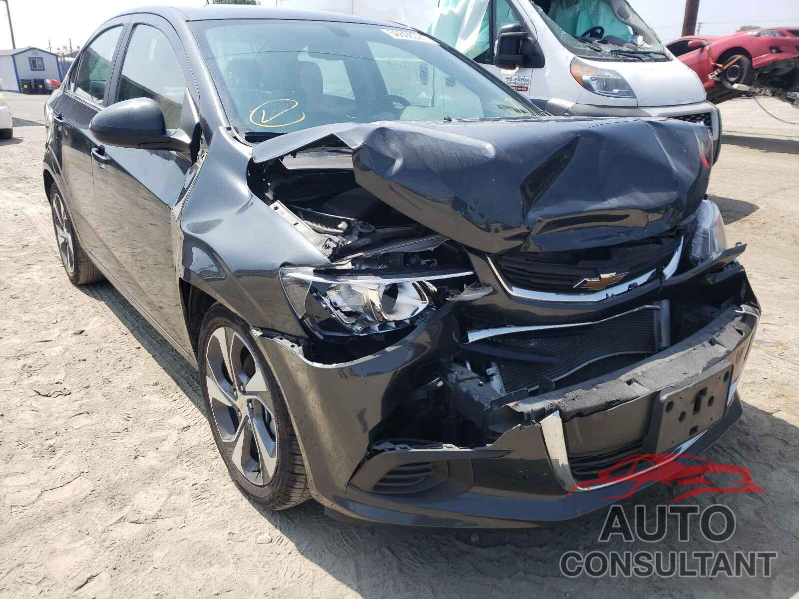 CHEVROLET SONIC 2020 - 1G1JF5SB5L4114287