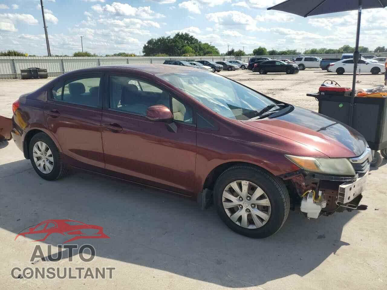HONDA CIVIC 2012 - 2HGFB2F54CH535840