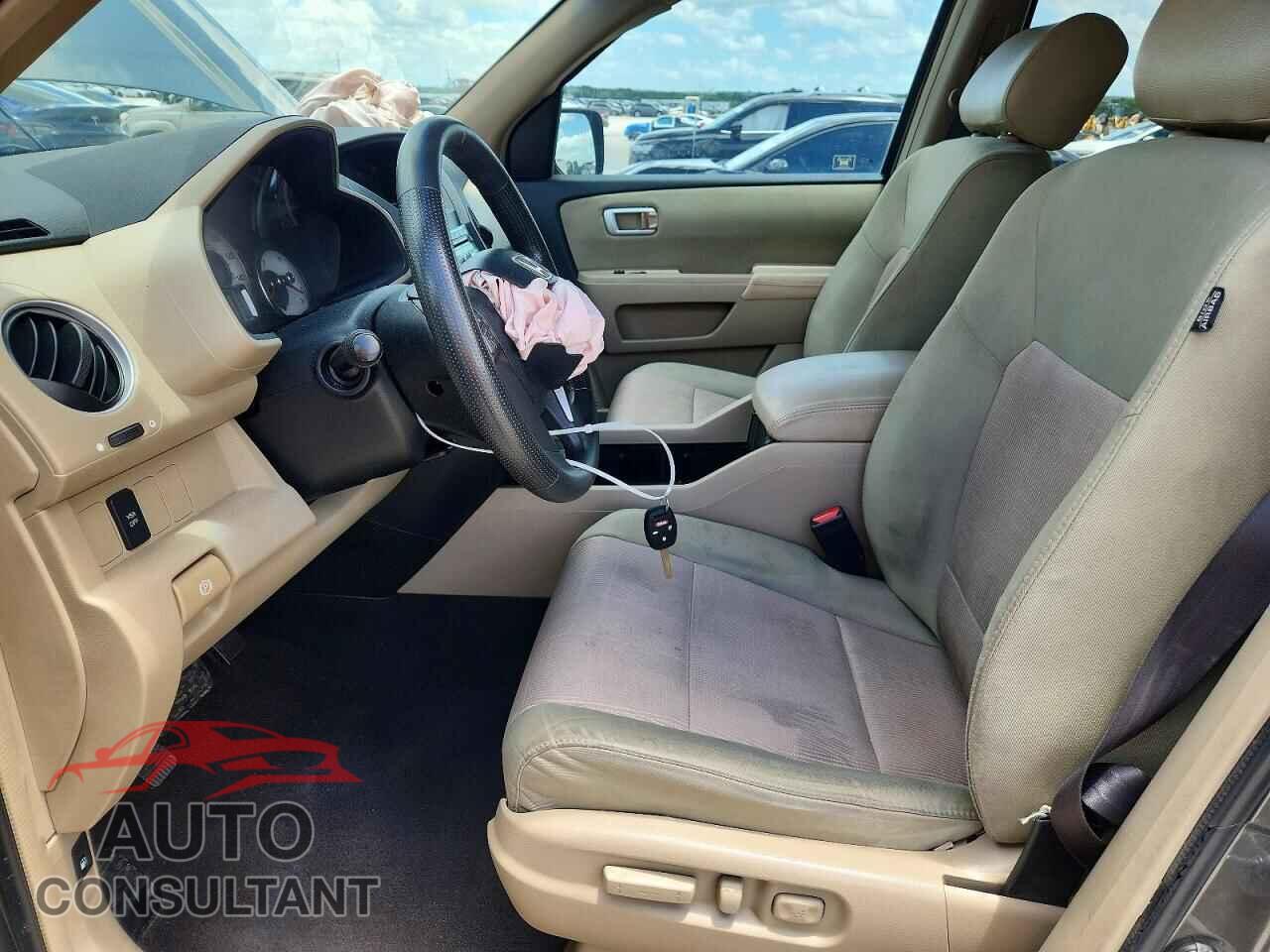 HONDA PILOT 2009 - 5FNYF38439B026293
