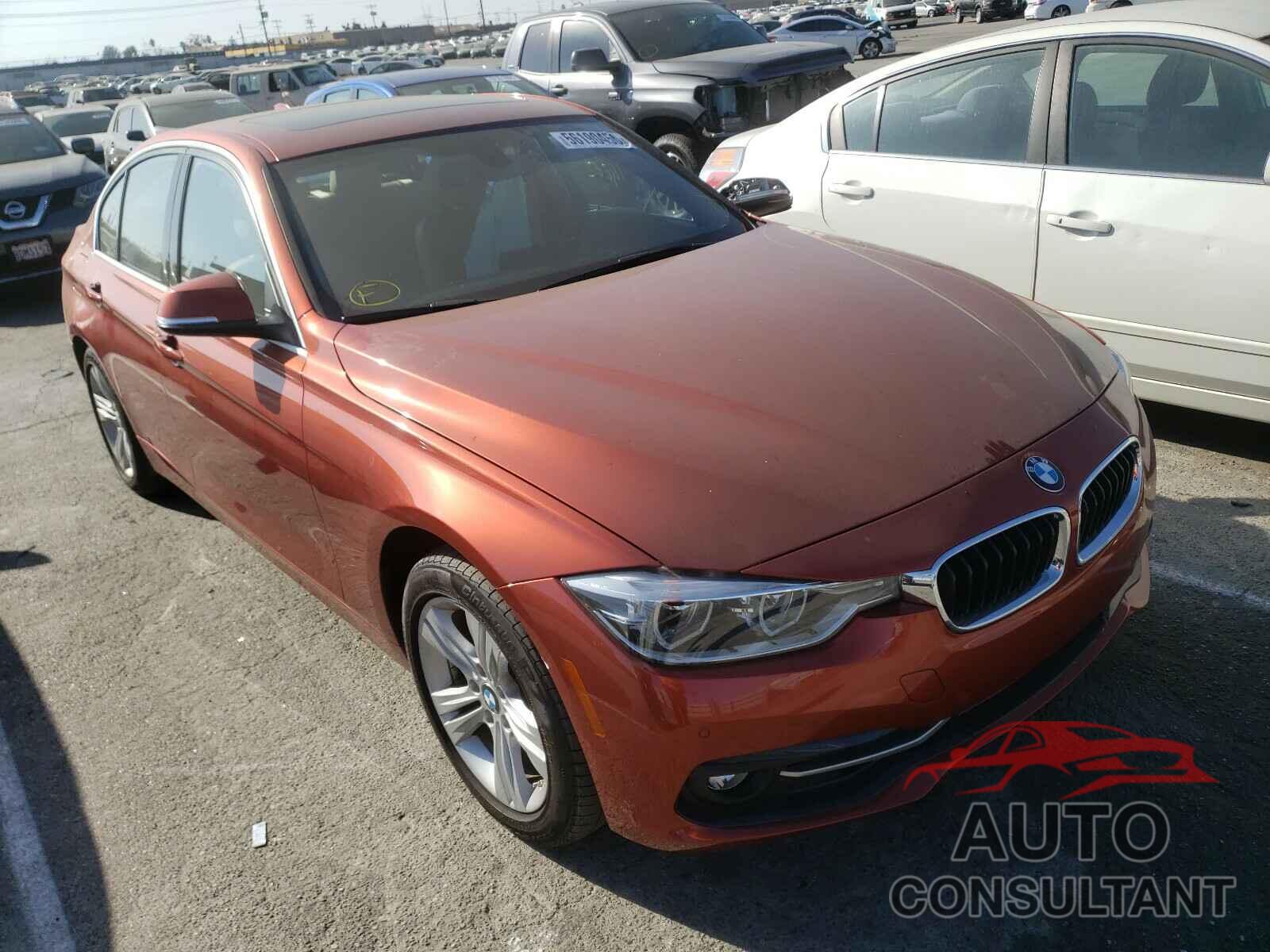 BMW 3 SERIES 2018 - WBA8B9C58JEE83105