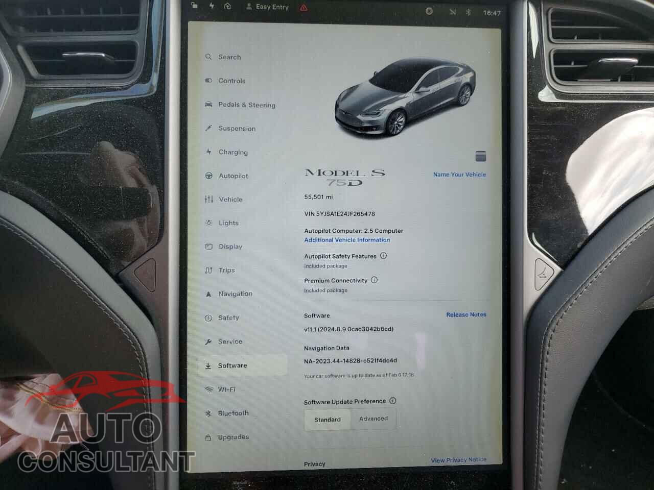 TESLA MODEL S 2018 - 5YJSA1E24JF265478