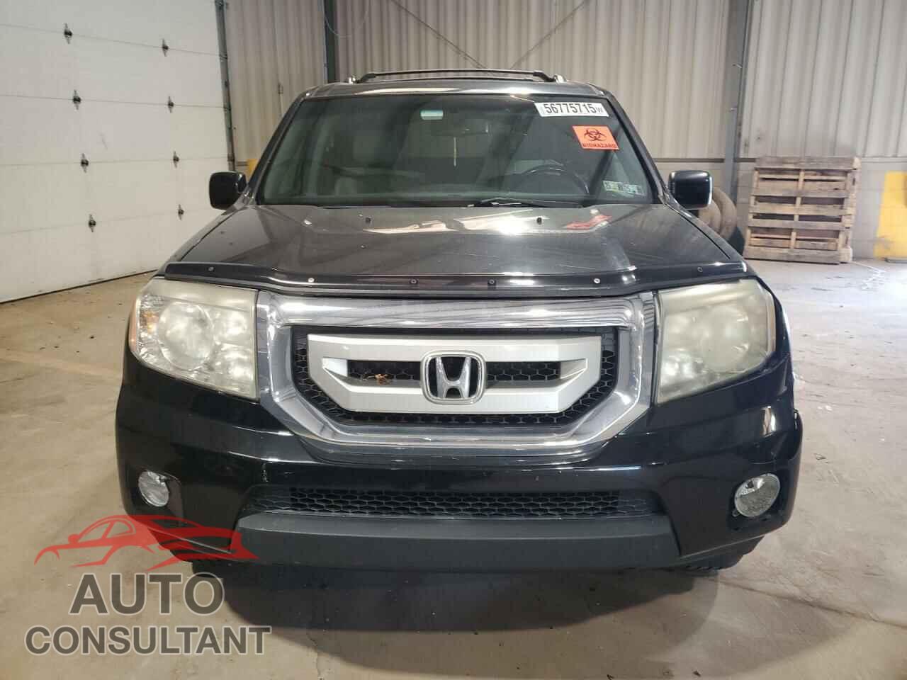 HONDA PILOT 2011 - 5FNYF4H6XBB105036