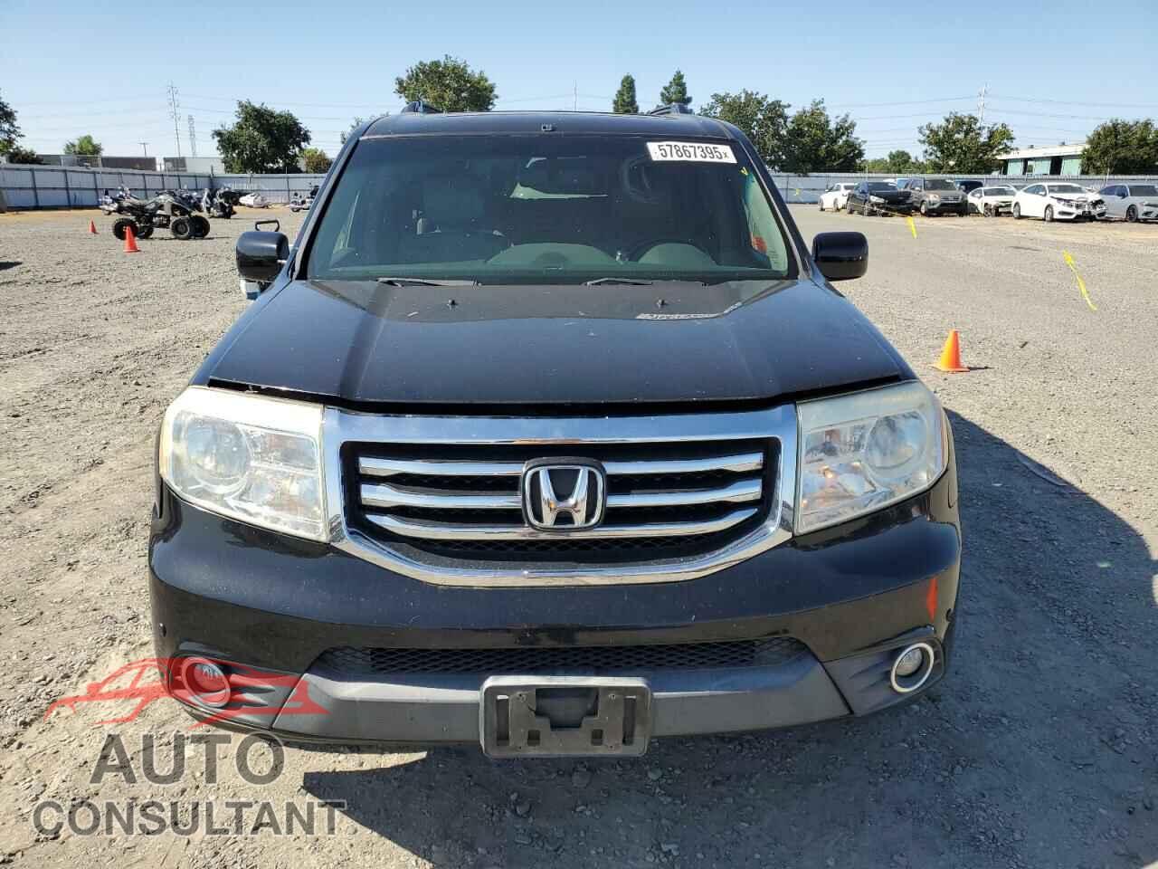 HONDA PILOT 2012 - 5FNYF4H98CB059010