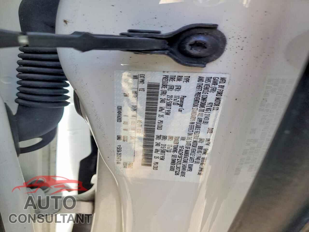 FORD FOCUS 2014 - 1FADP3F2XEL307226