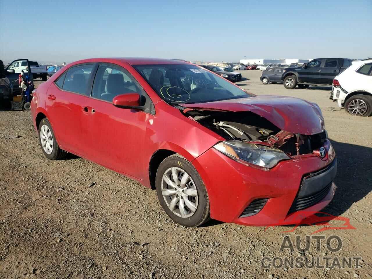 TOYOTA COROLLA 2016 - 5YFBURHE0GP512097