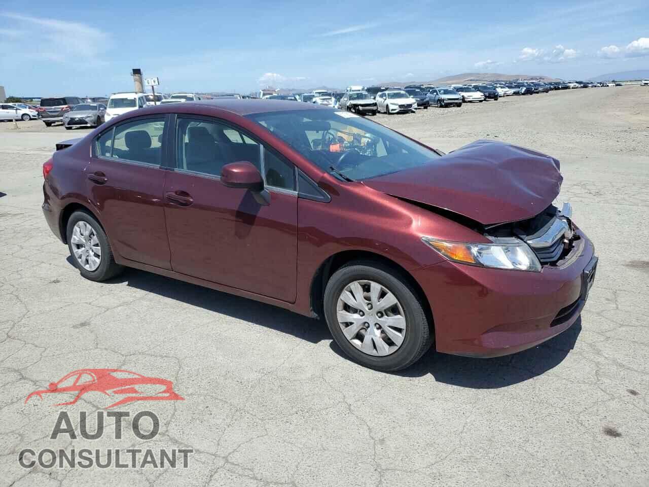 HONDA CIVIC 2012 - JHMFB2F51CS004620