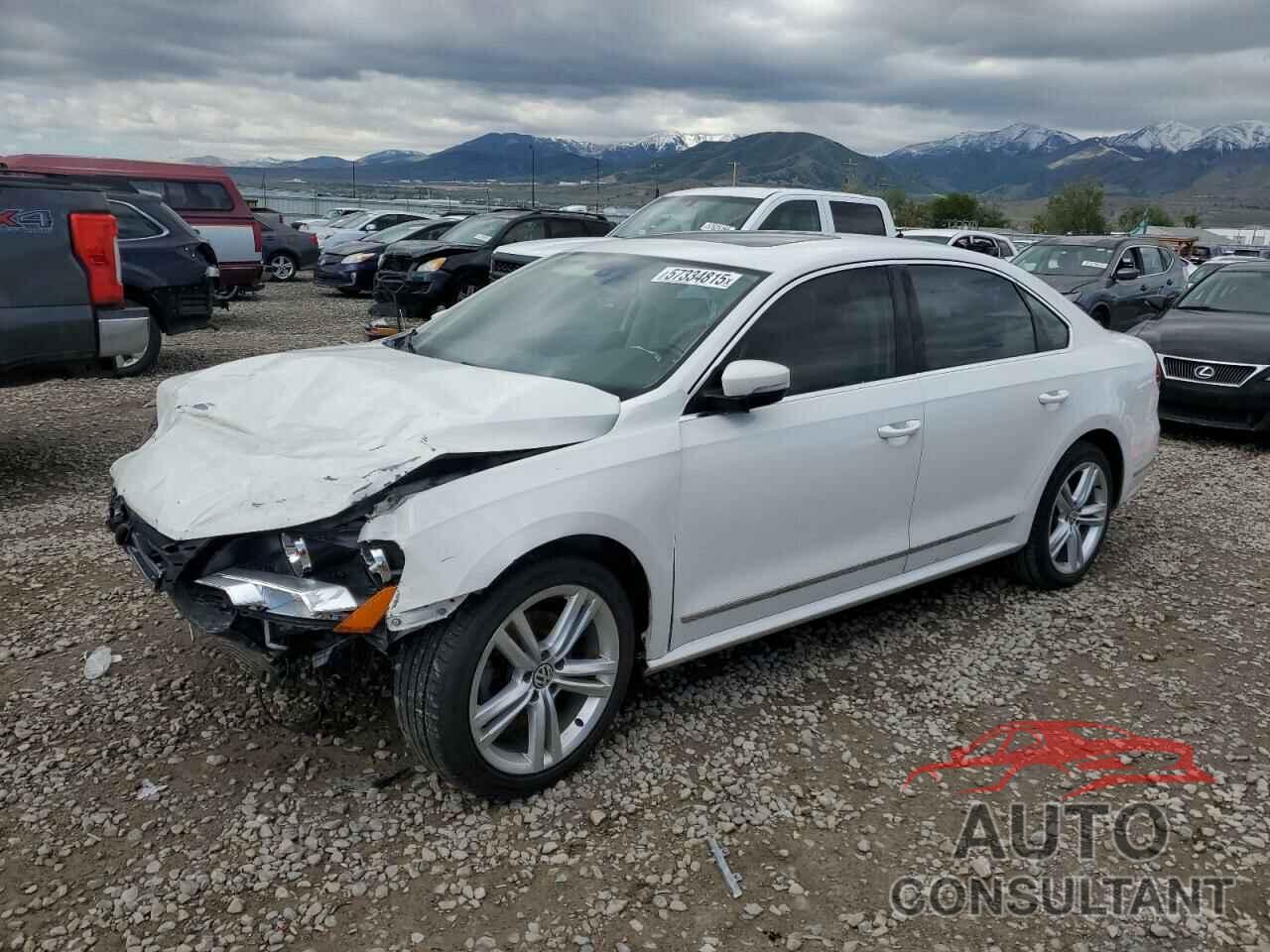 VOLKSWAGEN PASSAT 2013 - 1VWCN7A33DC106847