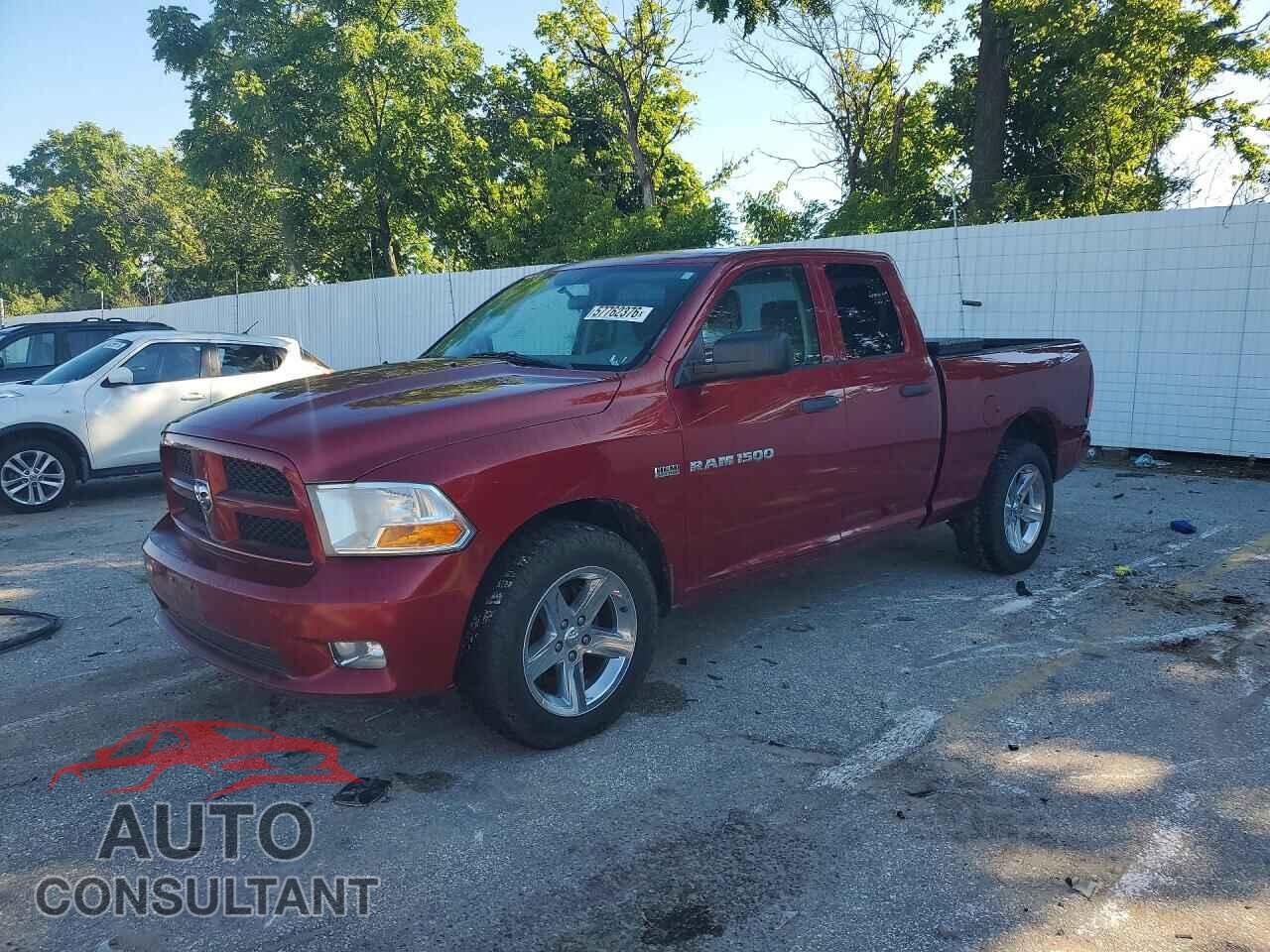 DODGE RAM 1500 2012 - 1C6RD7FTXCS165138