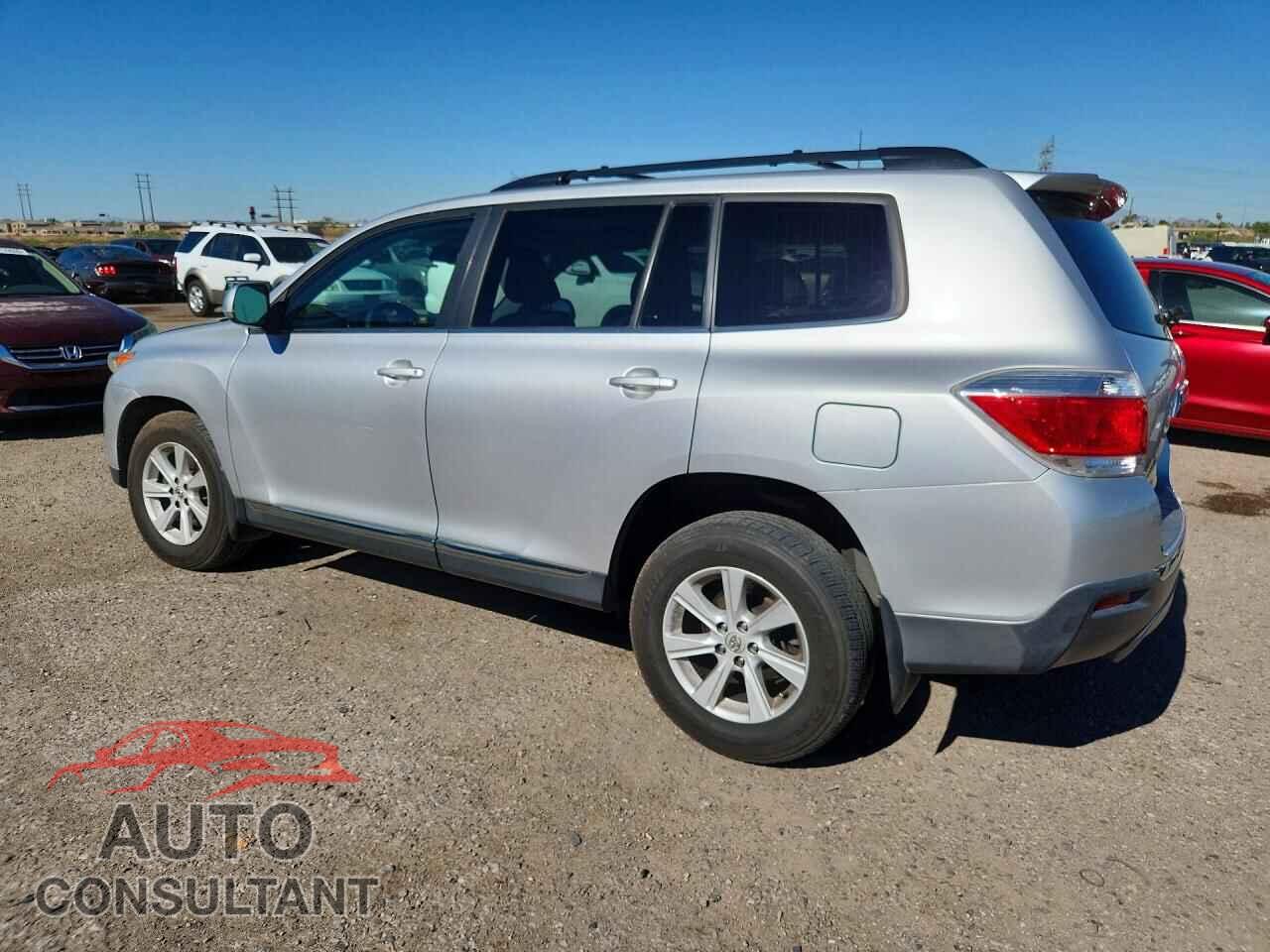 TOYOTA HIGHLANDER 2012 - 5TDBK3EH4CS110117