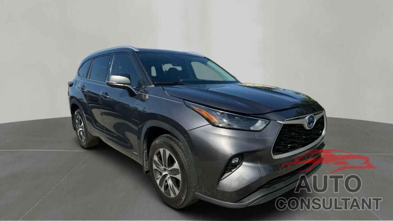 TOYOTA HIGHLANDER 2022 - 5TDGBRCH6NS545588
