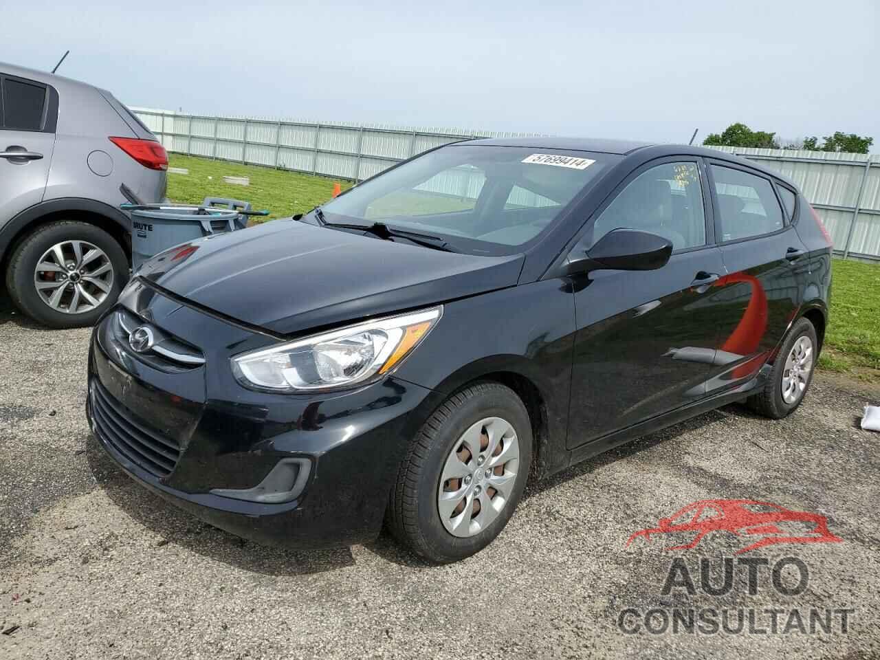 HYUNDAI ACCENT 2016 - KMHCT5AE9GU243946