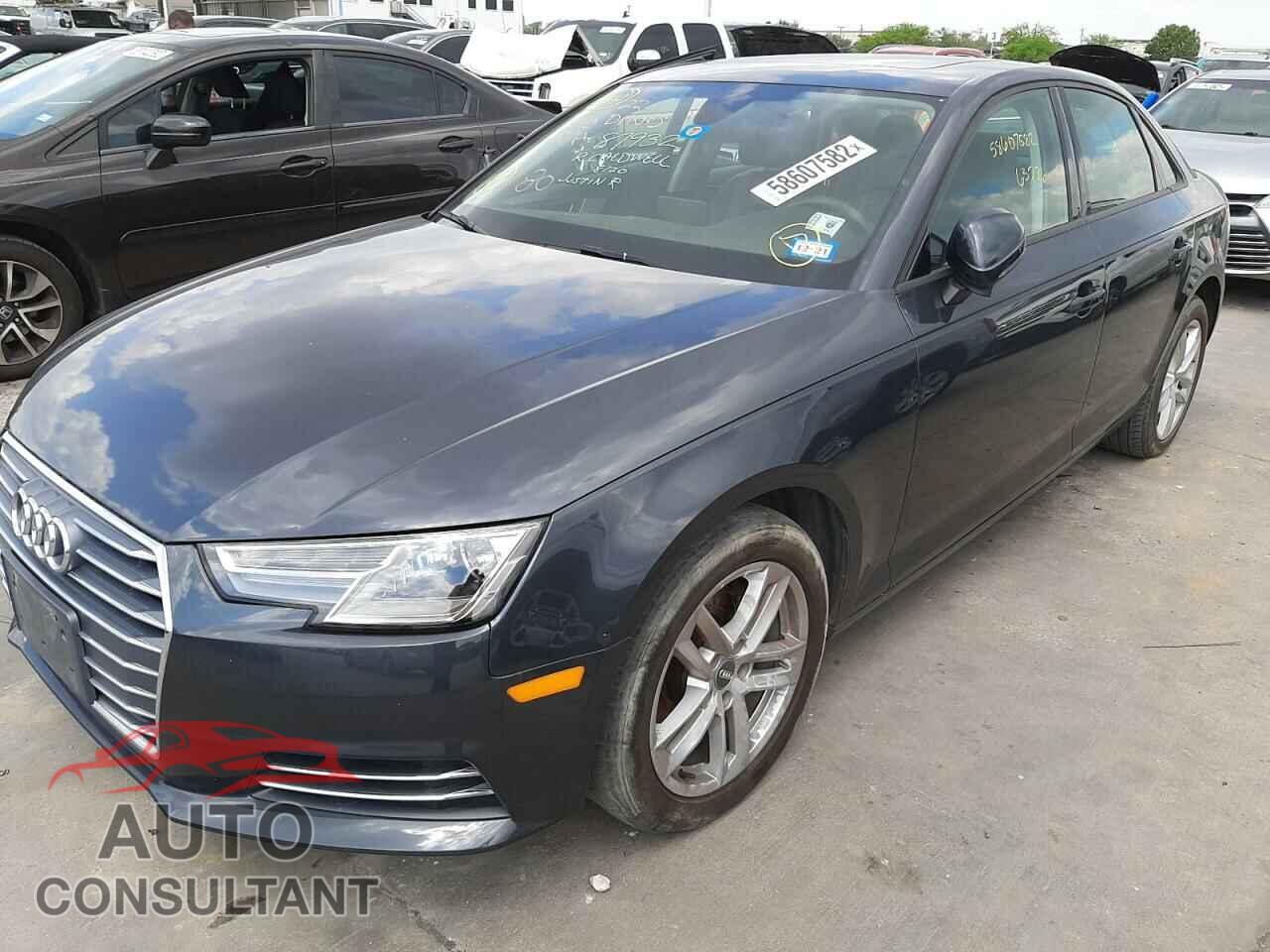 AUDI A4 2017 - WAUGMAF48HA172380