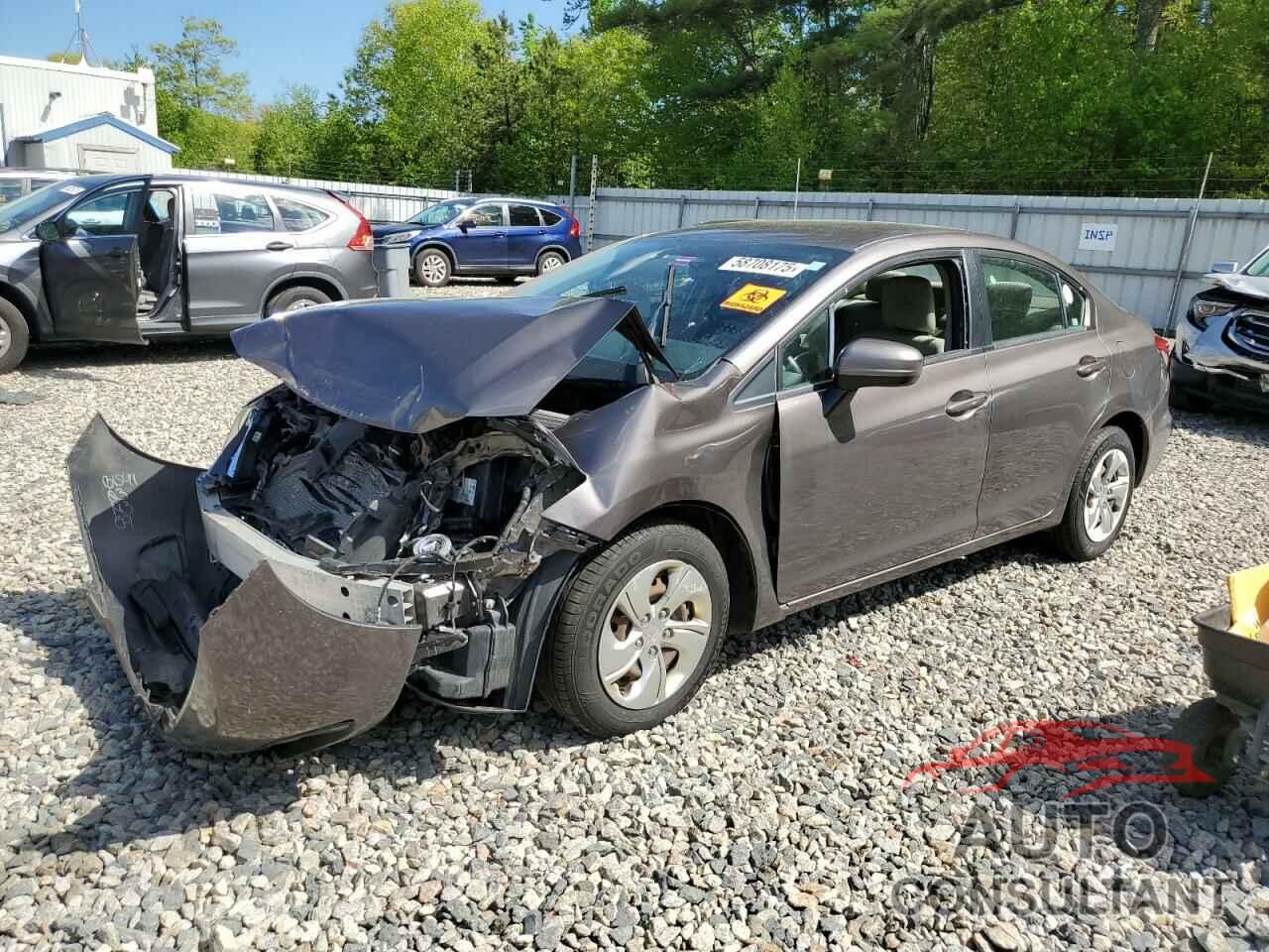 HONDA CIVIC 2015 - 19XFB2F52FE237446