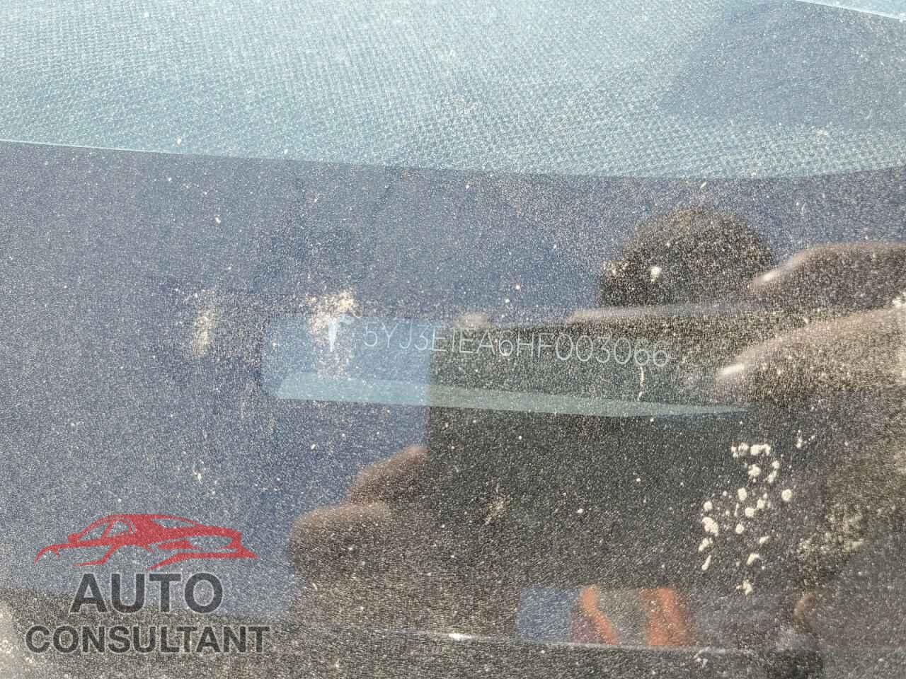 TESLA MODEL 3 2017 - 5YJ3E1EA6HF003066