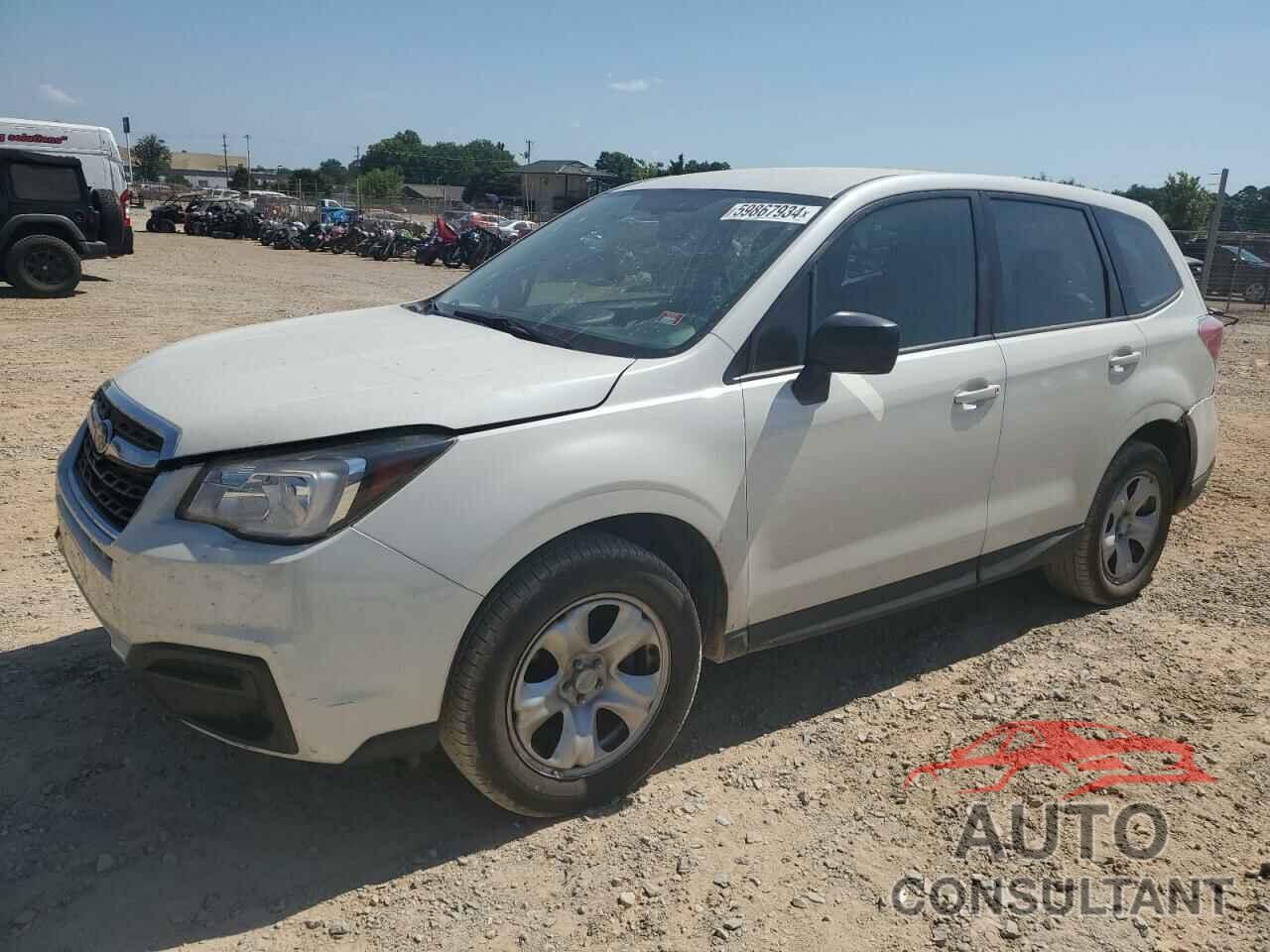 SUBARU FORESTER 2018 - JF2SJAAC4JG439815