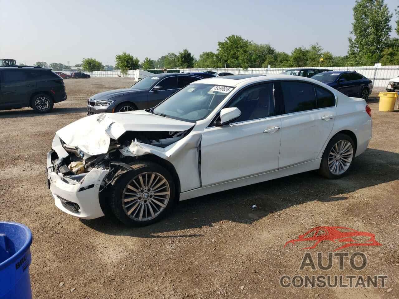 BMW 3 SERIES 2014 - WBA3B3C5XEF544913