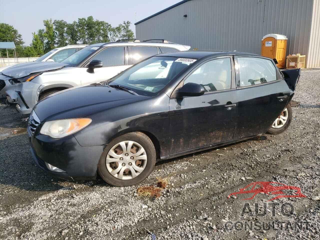HYUNDAI ELANTRA 2010 - KMHDU4AD3AU898176