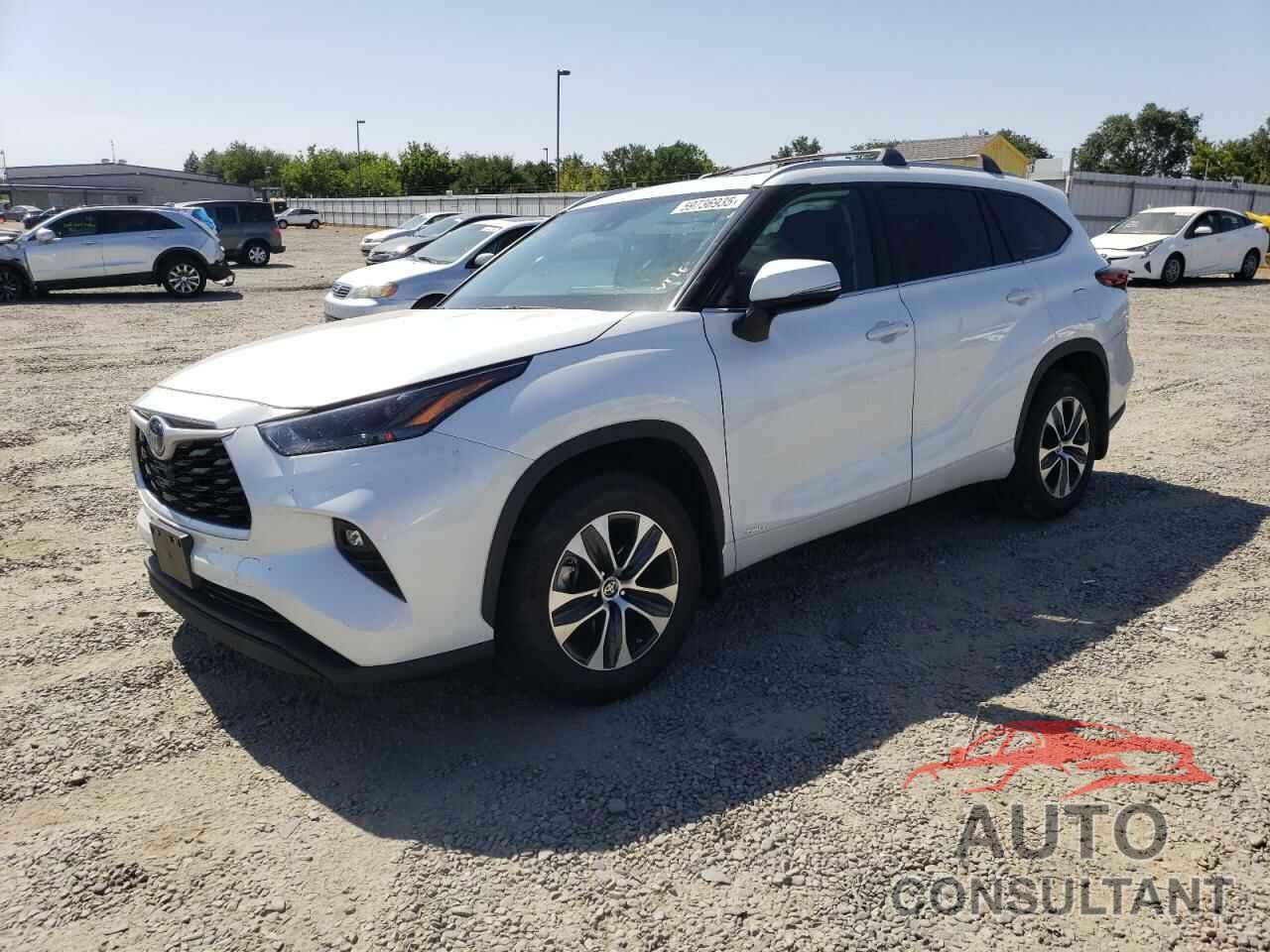 TOYOTA HIGHLANDER 2023 - 5TDKBRCH8PS134268
