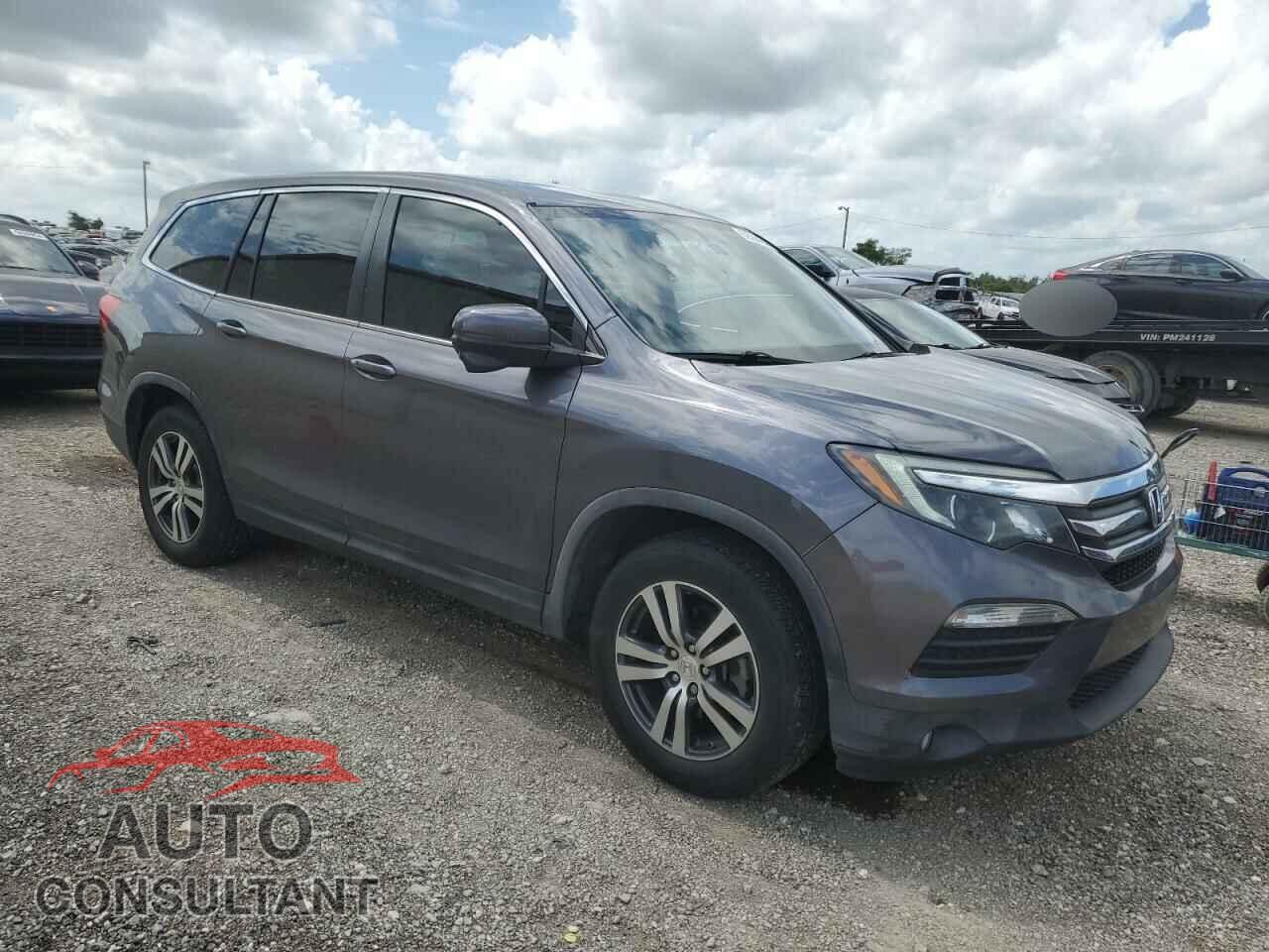 HONDA PILOT 2017 - 5FNYF5H54HB014298