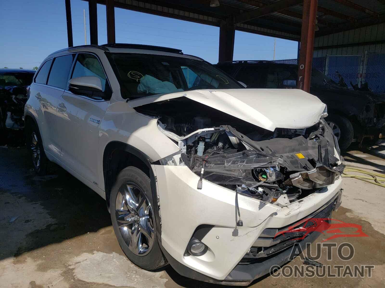 TOYOTA HIGHLANDER 2017 - 5TDDGRFH4HS021148