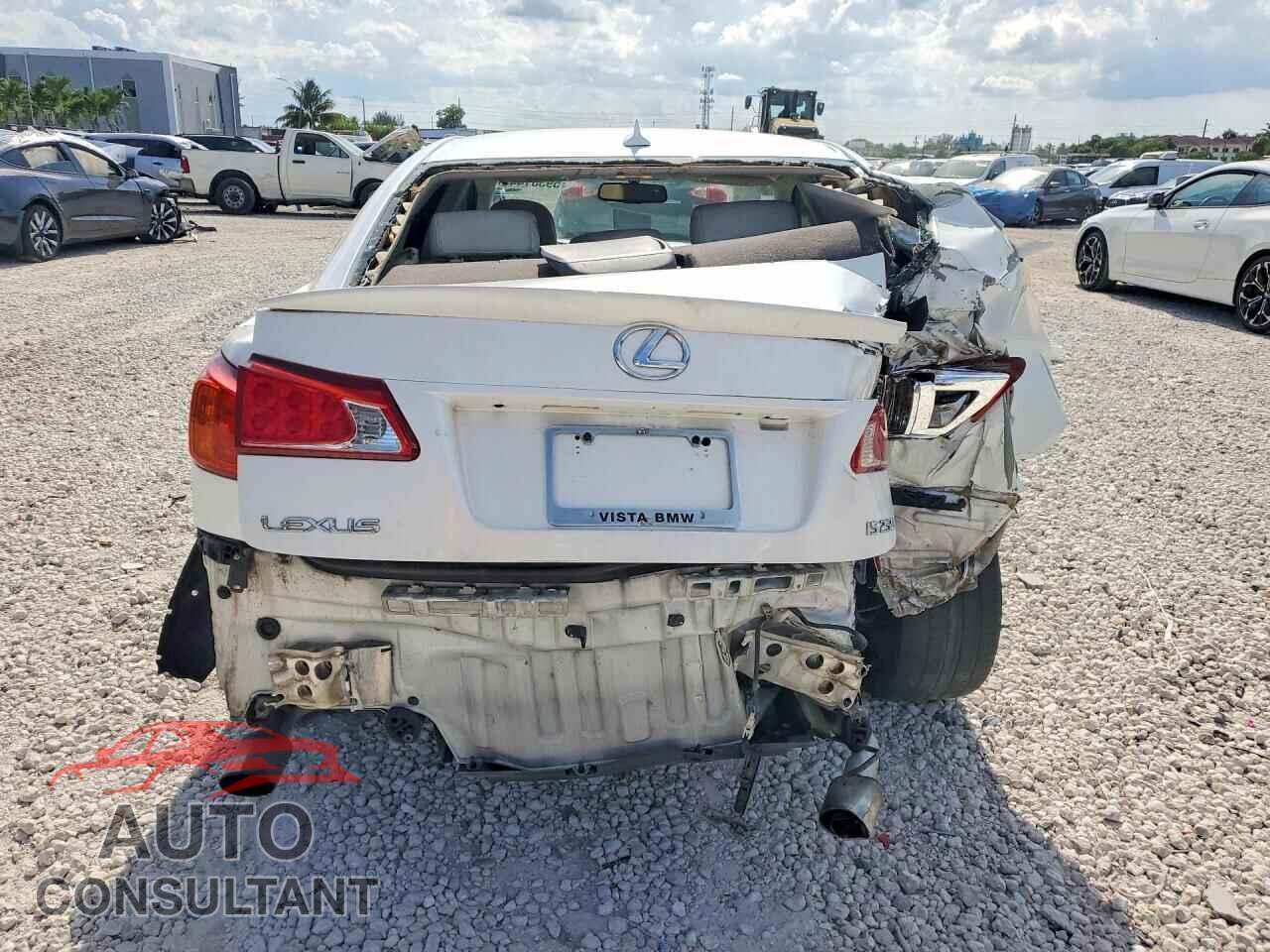 LEXUS IS 2009 - JTHBK262395087978
