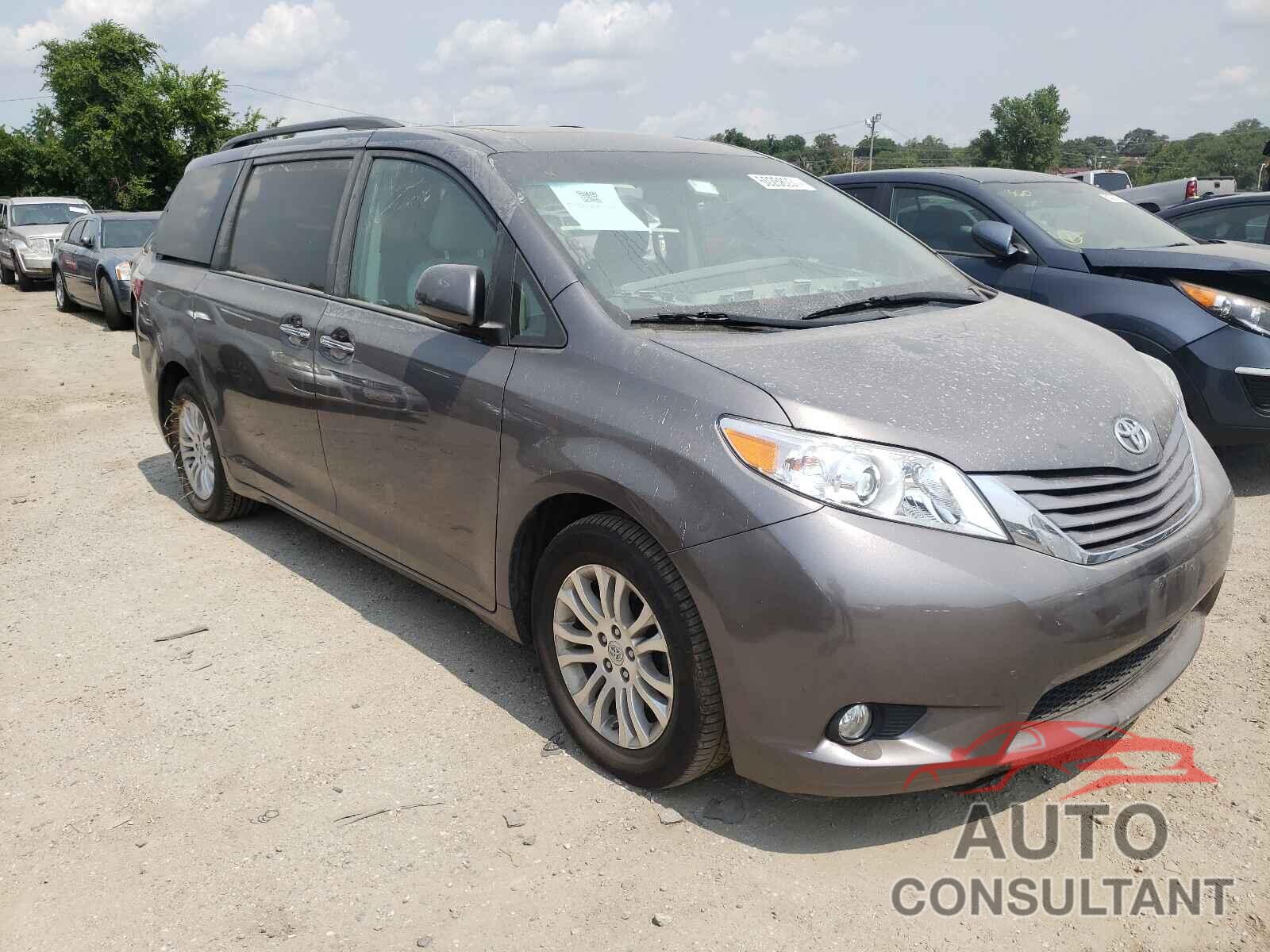 TOYOTA SIENNA 2017 - 5TDYZ3DC7HS791960