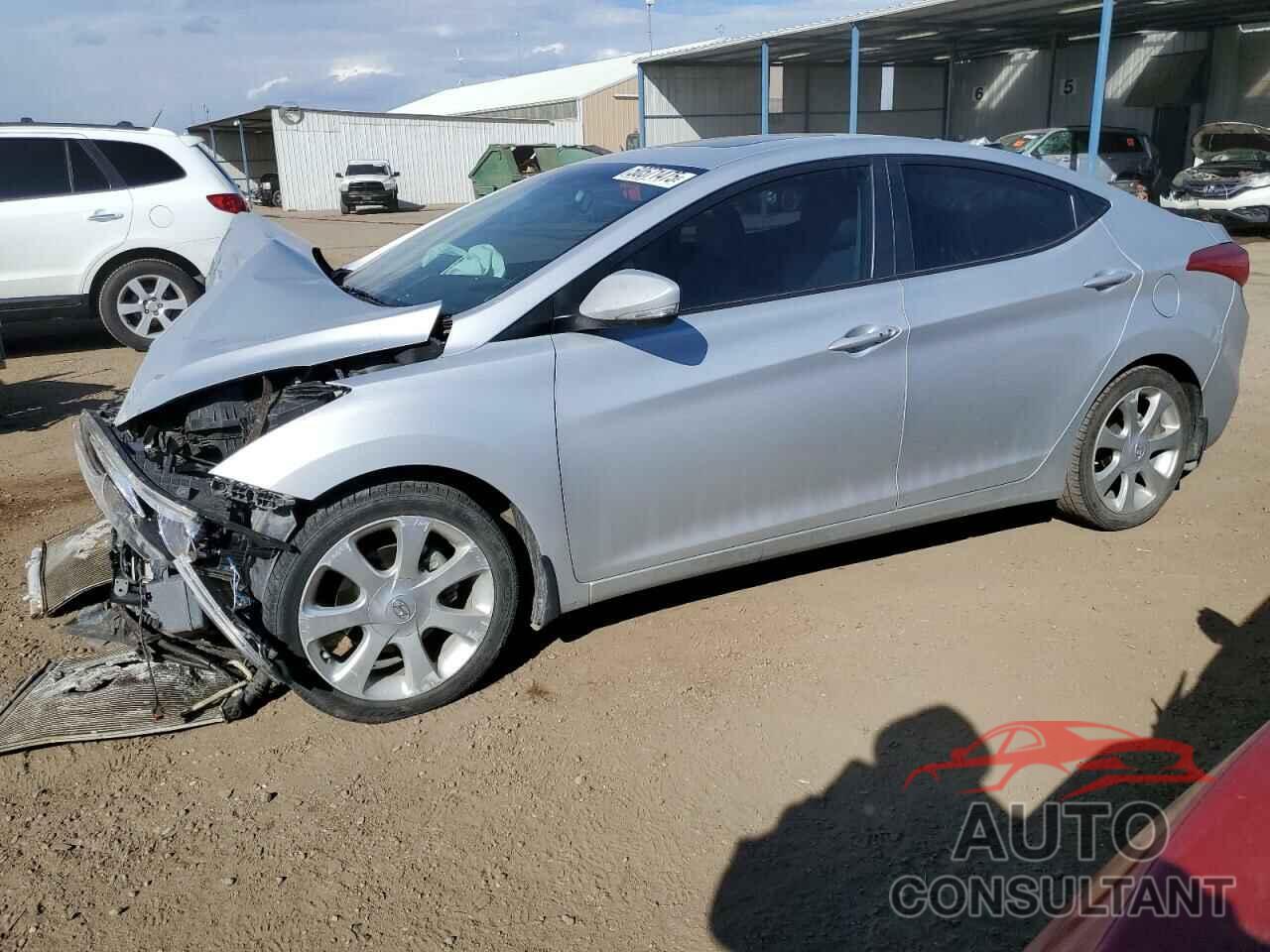 HYUNDAI ELANTRA 2012 - KMHDH4AE2CU224522