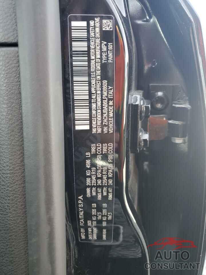 JEEP RENEGADE 2020 - ZACNJBAB6LPM08609