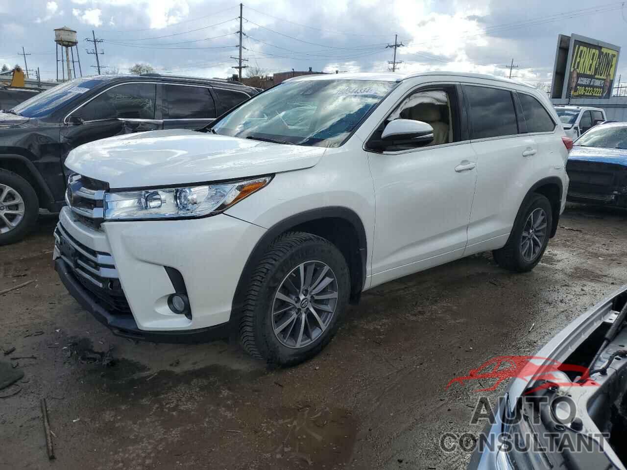 TOYOTA HIGHLANDER 2017 - 5TDJZRFH5HS396480