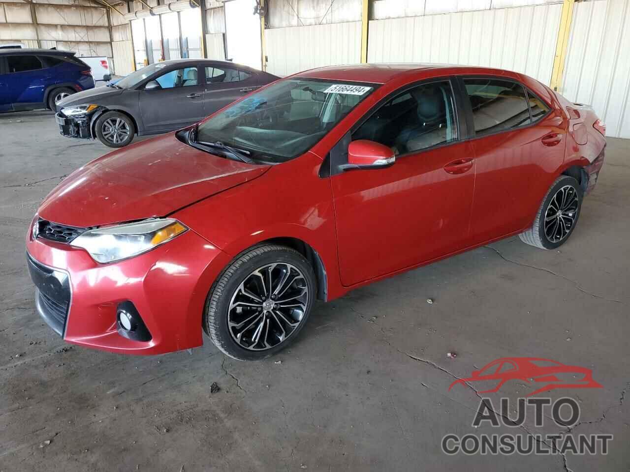 TOYOTA COROLLA 2016 - 2T1BURHE8GC707302