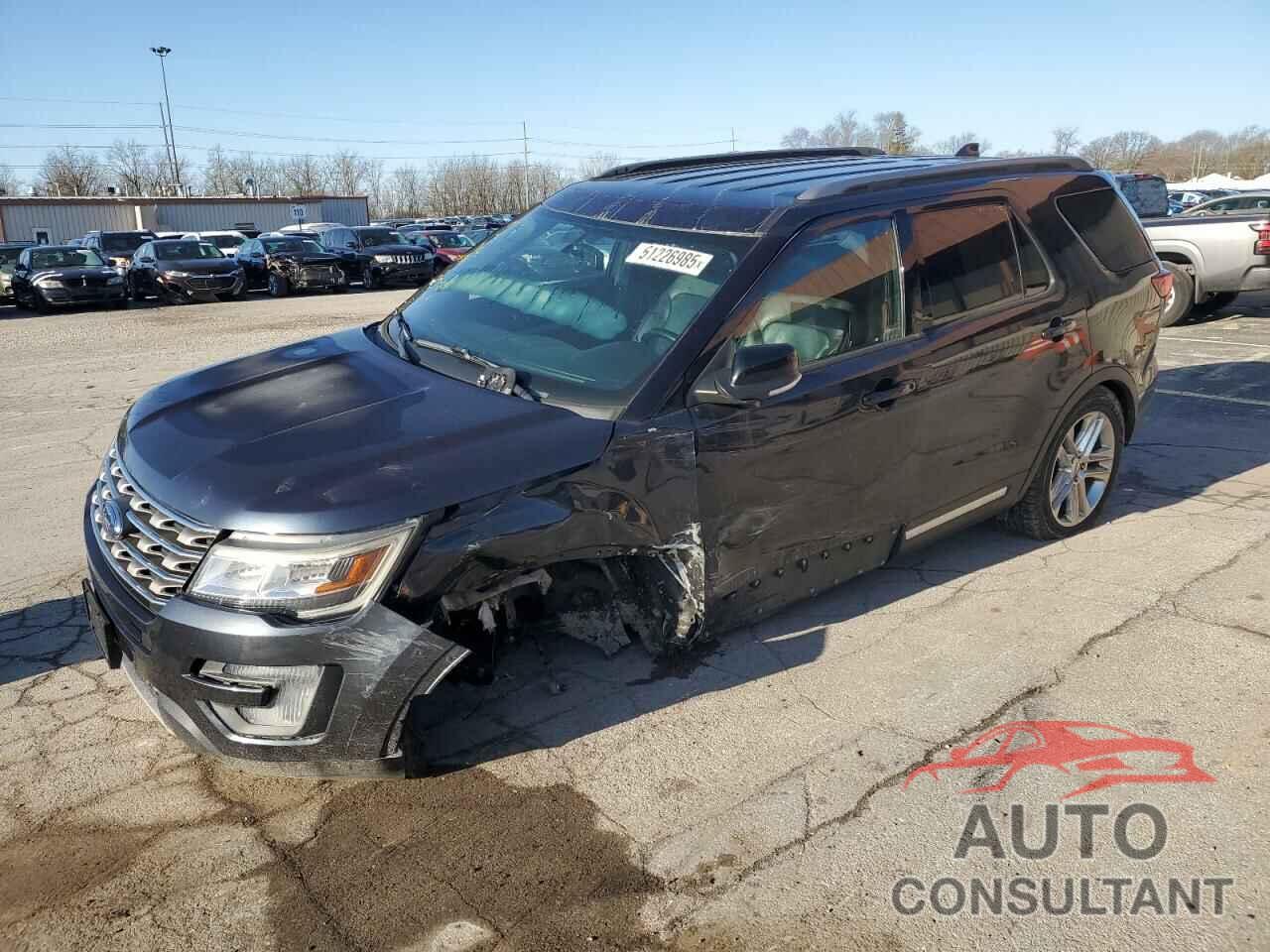 FORD EXPLORER 2017 - 1FM5K8D81HGC65300