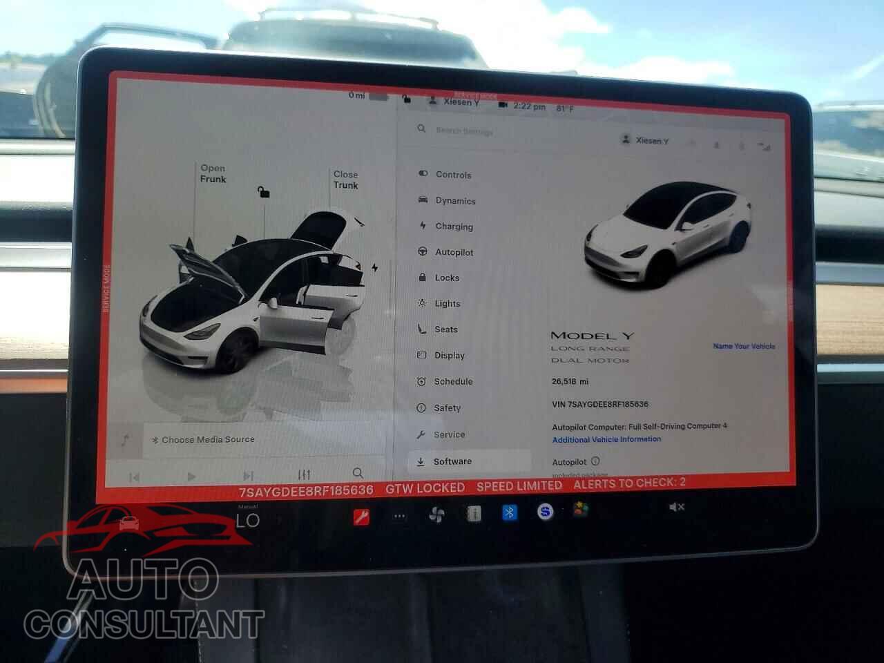 TESLA MODEL Y 2024 - 7SAYGDEE8RF185636