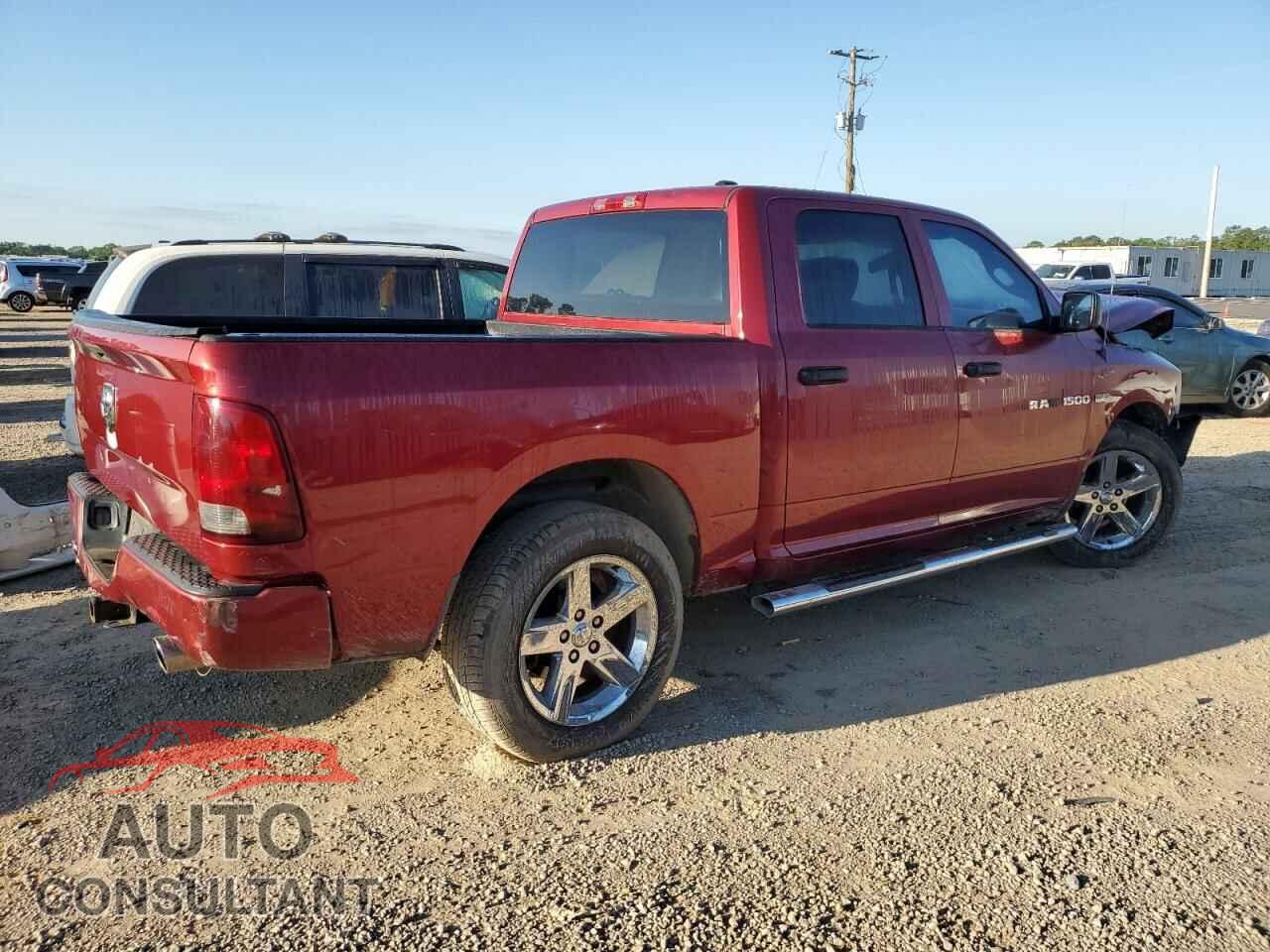 DODGE RAM 1500 2012 - 1C6RD6KT0CS159669