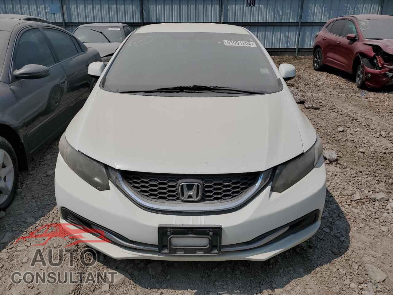 HONDA CIVIC 2013 - 19XFB2F54DE085828