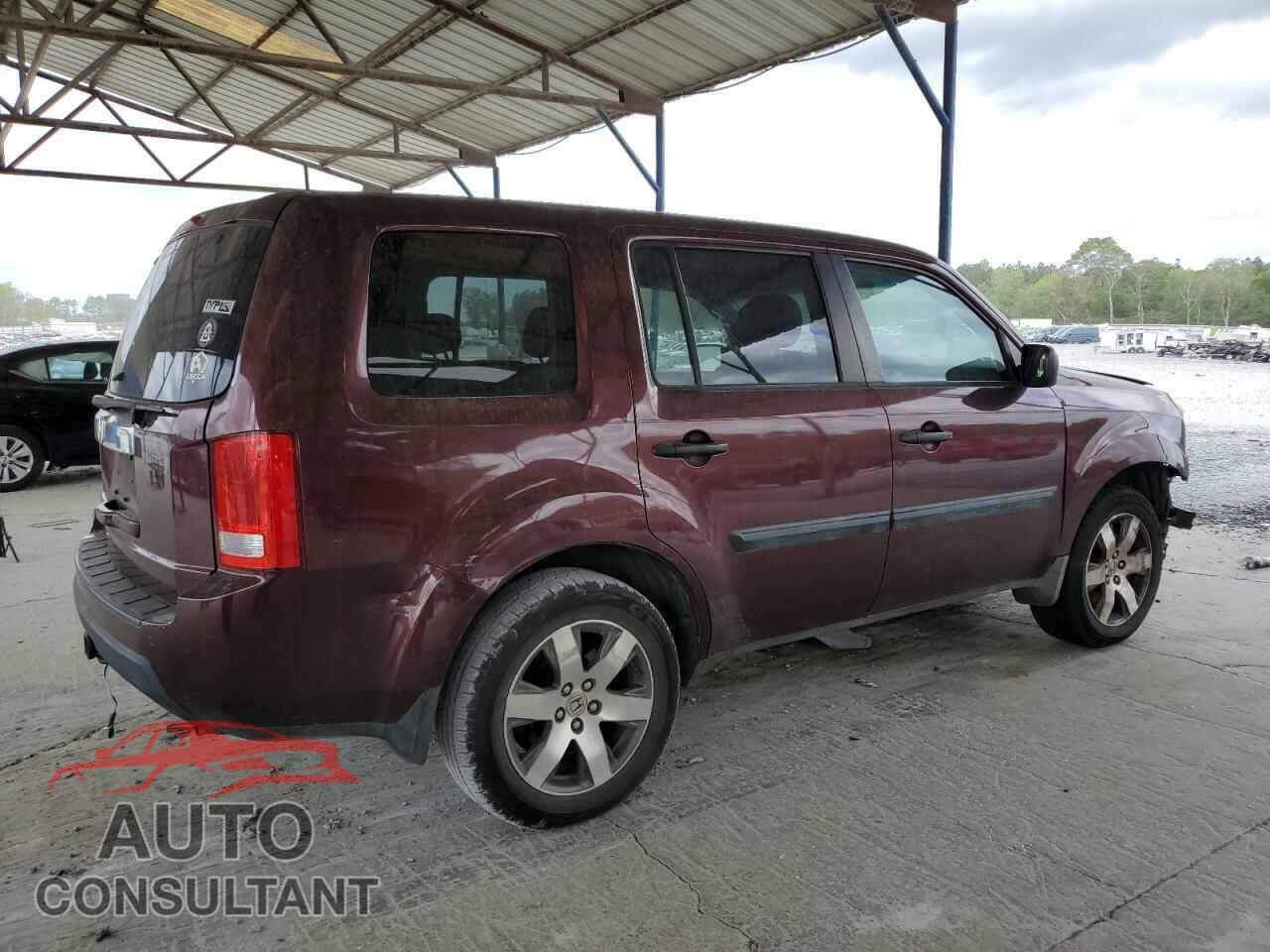 HONDA PILOT 2011 - 5FNYF3H21BB023431