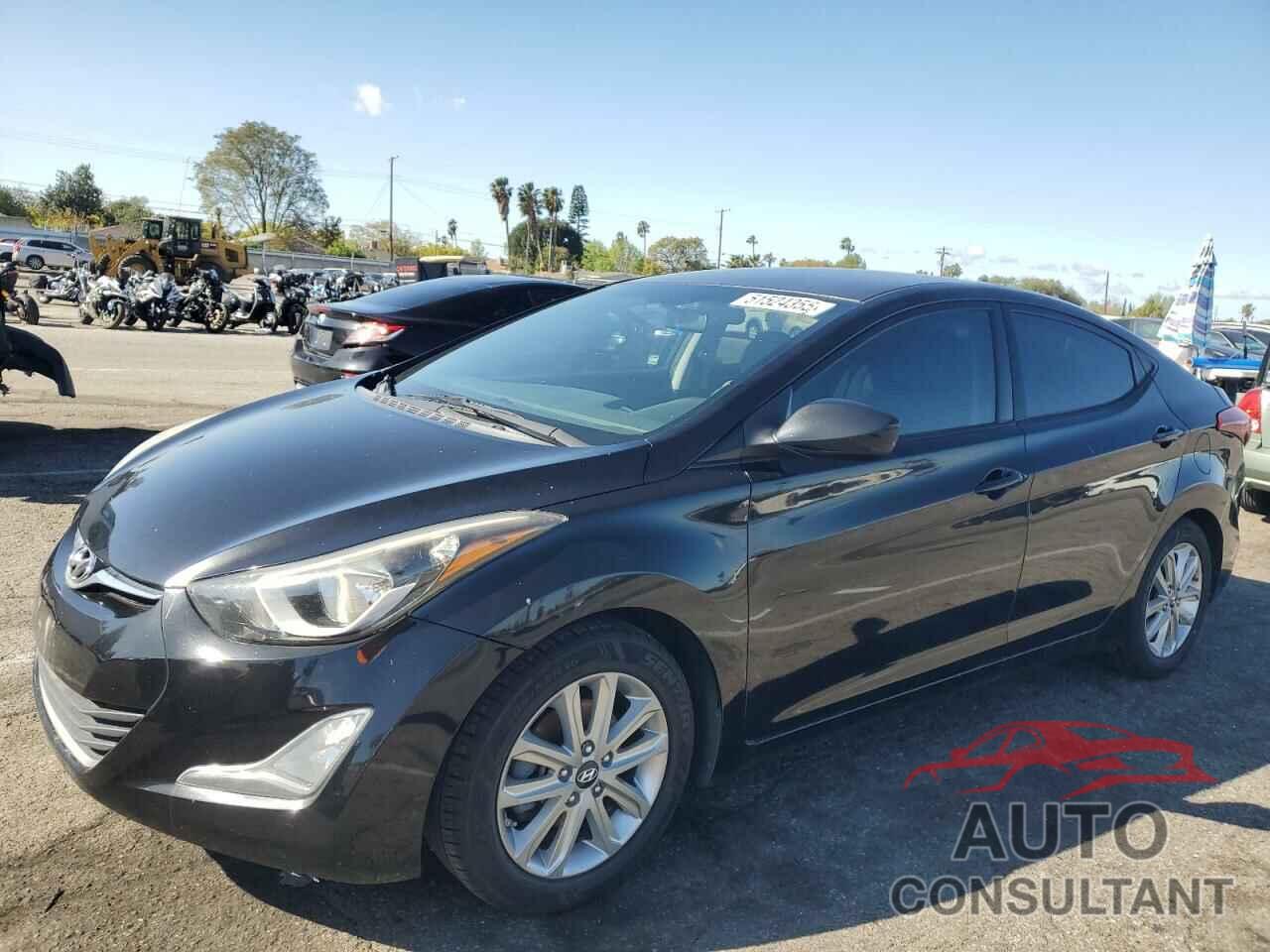 HYUNDAI ELANTRA 2014 - KMHDH4AE5EU109447