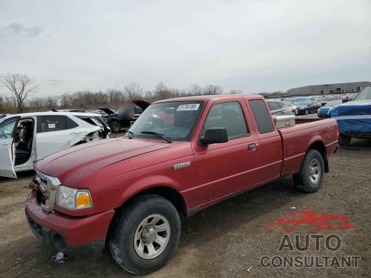FORD RANGER 2009 - 1FTZR45E99PA52904
