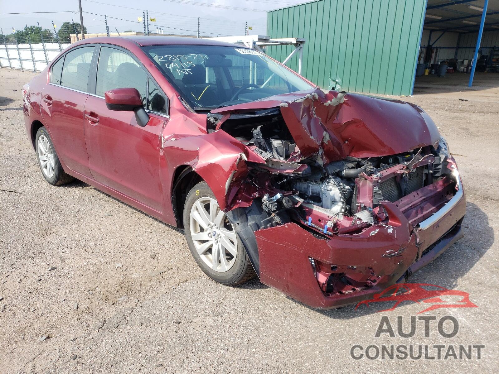 SUBARU IMPREZA 2016 - JF1GJAB61GH016969