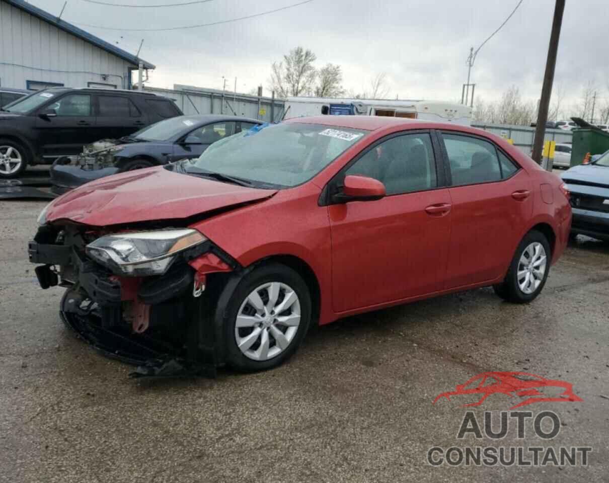 TOYOTA COROLLA 2015 - 5YFBURHE1FP295979